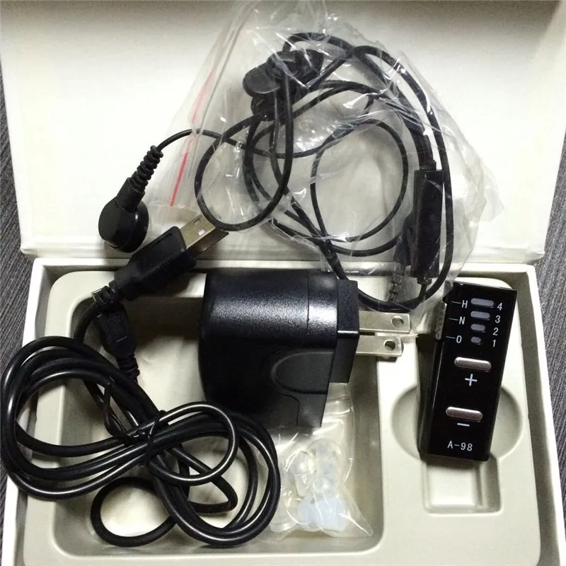 

FEIE A-98 Accessories for hearing aid with smallest size stereo amplifier for the deaf free shipping