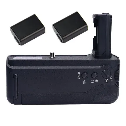 

VG-C2EM VGC2EM Battery Grip+2x NP-FW50 NPFW50 FW50 Batteries for Sony A7II A7R2 A7M2 A7S2.