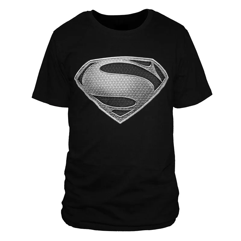 Fashion summer superman t shirt men cool casual style short sleeve