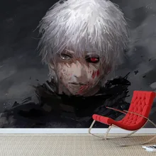 [Самоклеящийся] 3D живопись одежда с надписью «Tokyo Ghoul 7 обувь для косплея; аниме стены Бумага настенной печати настенные наклейки