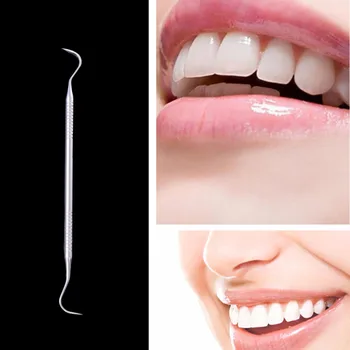 

1Pc Dental Probe Mirror Stainless Steel Dentist Tool Explorer Double Hook Tooth 16cm