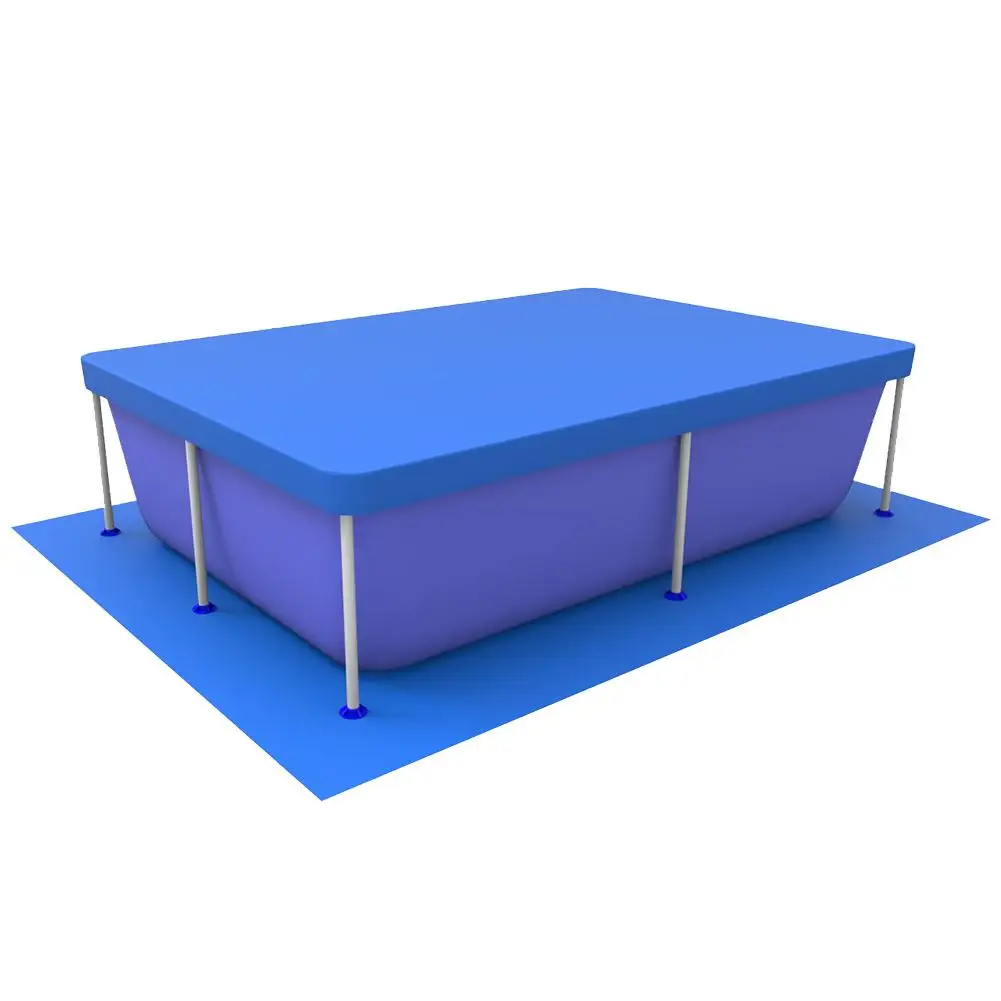 

360x360cm Large Size Swimming Pool Square Ground Cloth Protective Cover Floor Mat Square Pool Gasket For Outdoor Garden Pool