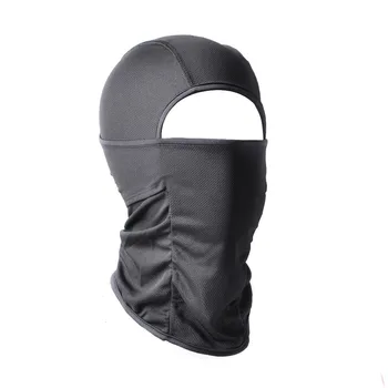 

Moto Face Mask Motorcycle Riding Headgear Outdoor Sweat-absorbent Breathable Dust-proof Mask Helmet Full Face Mask