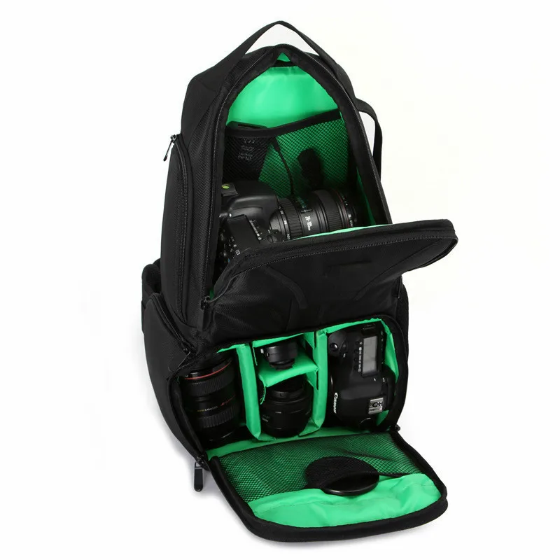 

New DSLR Camera Bags Shoulder Cross Digital Handbag Soft Photo Camera Sling Bag for Canon Nikon Sony Waterproof Rain Cover Bag