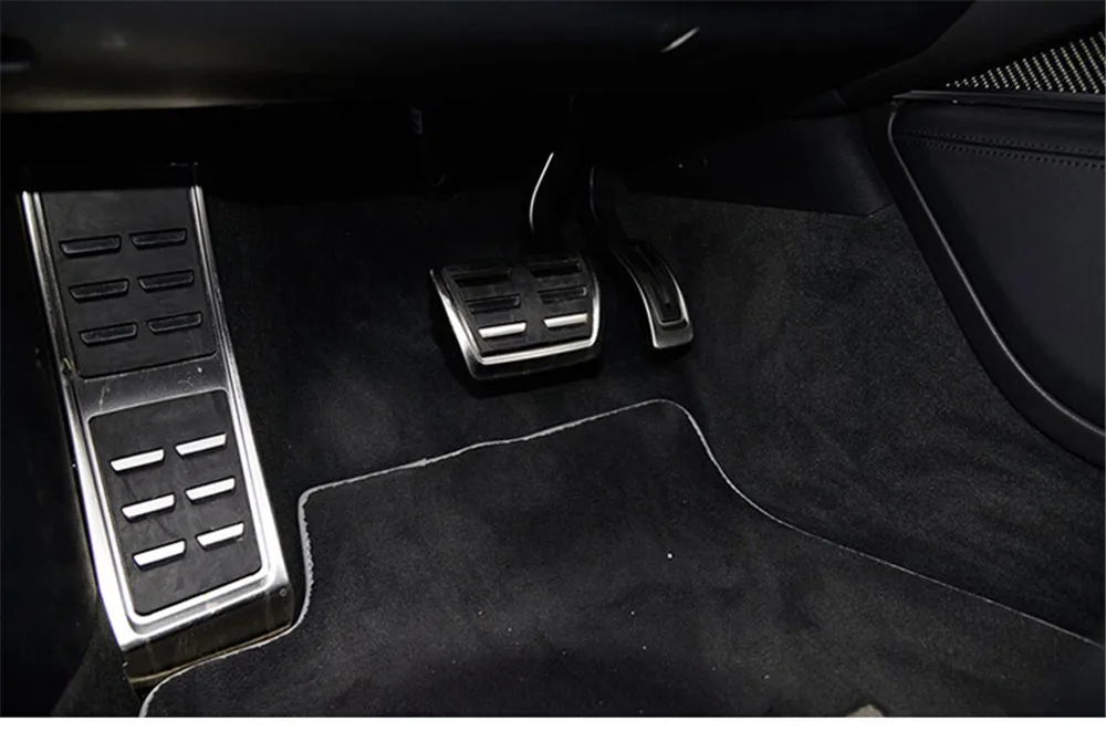 Автомобильные аксессуары топливный тормоз ног педали для Audi A4 B8 S4 A5 S5 8T Q5 SQ5 Q7 A6 C7 A7 S7 S6 4G A8 S8 4H для Porsche Macan Boxter