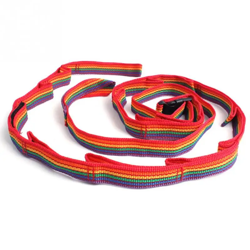 

Camping Tent Rope Lanyard Colorful Rainbow Cup Lamp Hanging Outdoor Clothesline Daisy Chain Double Layer