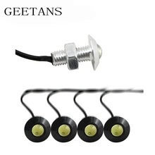 1pcs Ultra thin 2.3CM 12V Car led DRL Daytime Running light source waterproof Eagle eye lamp /Parking Warning Light AF