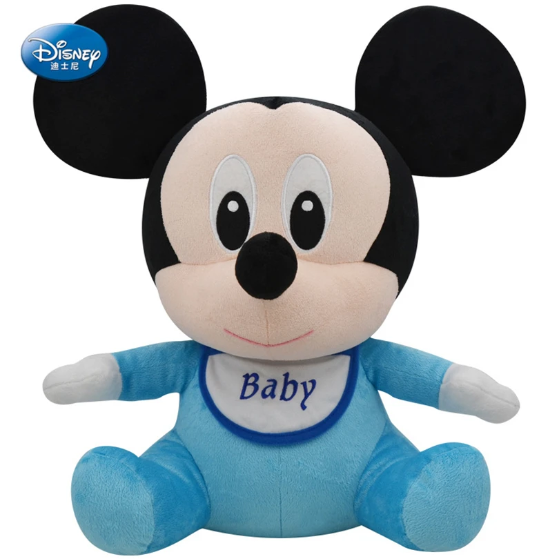 Плюшевая кукла Disney Mickey Minnie плюшевая игрушка для девочек Аниме Кукла аниме Микки