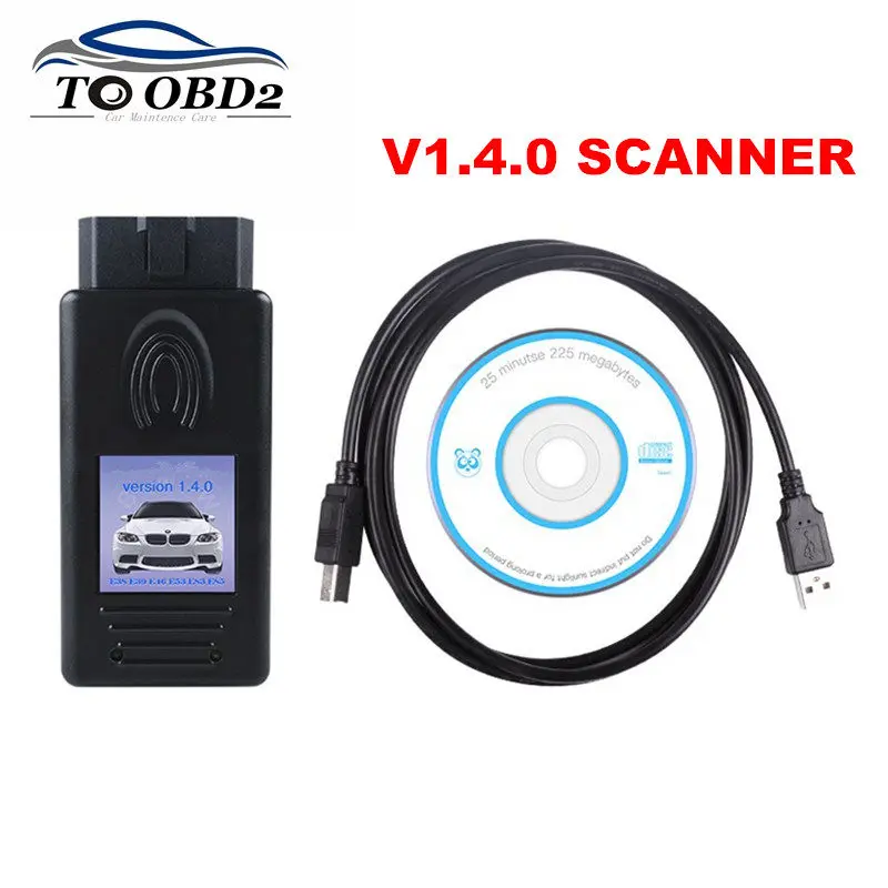 

New OBD2 Code Reader For BMW Scanner 1.4.0 Unlock Version For BMW Series Version 1.4 Auto Diagnostic Interface