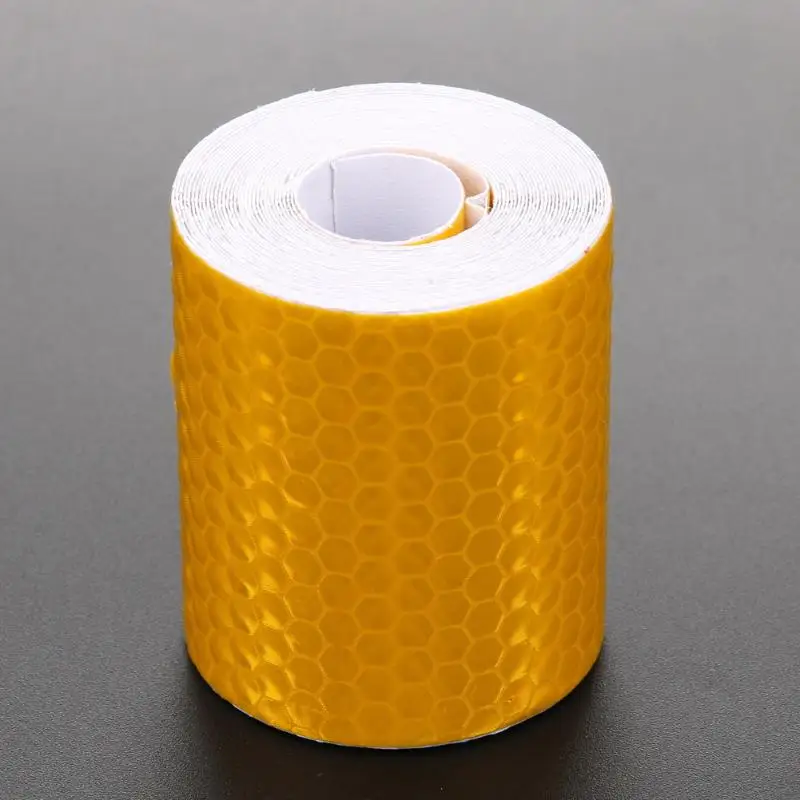 

5cm*300cm Auto Safety Mark Reflective Tape Sticker Car Styling Automobiles Mototcycle Self Adhesive Warning Decal Green Orange
