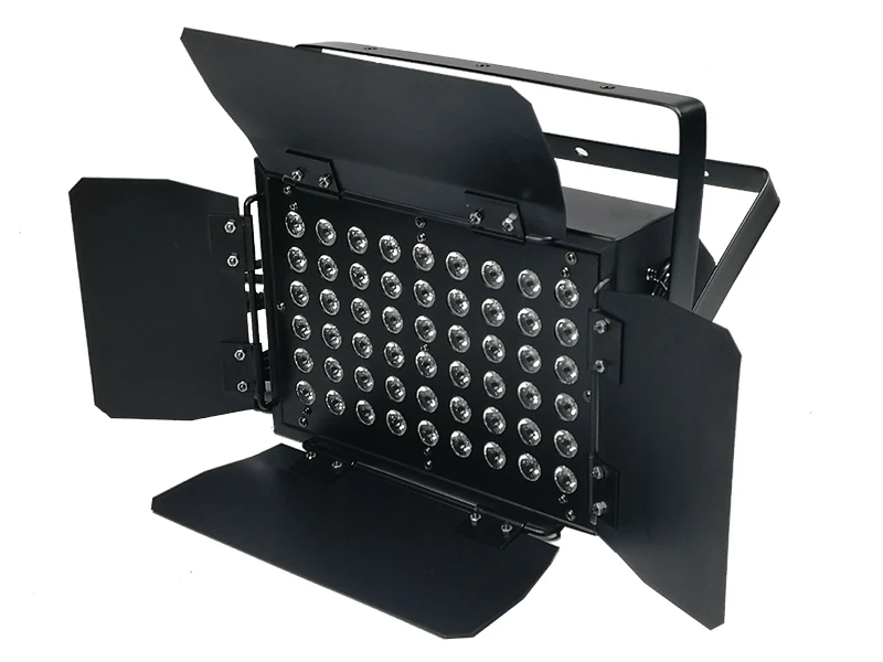 4 шт./54x3 Вт светодиодный прожектор par rgbw/rgb 3 в 1 плоский dmx512 4/8ch IN/OUT шнур питания