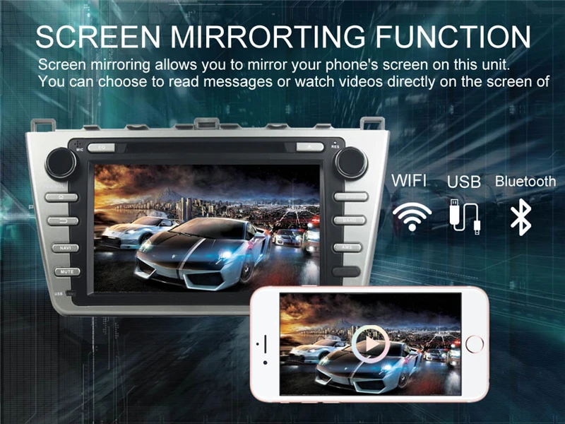 Excellent 2 Din 4G+32G Android 8.0 Car Radio for Mazda 6 Atenza 2008 2009 2010 2011 2012 Quad Core GPS Navigation CD DVD Player Bluetooth 15 Excellent 2 Din 4G+32G Android 8.0 Car Radio for Mazda 6 Atenza 2008 2009 2010 2011 2012 Quad Core GPS Navigation CD DVD Player Bluetooth 15