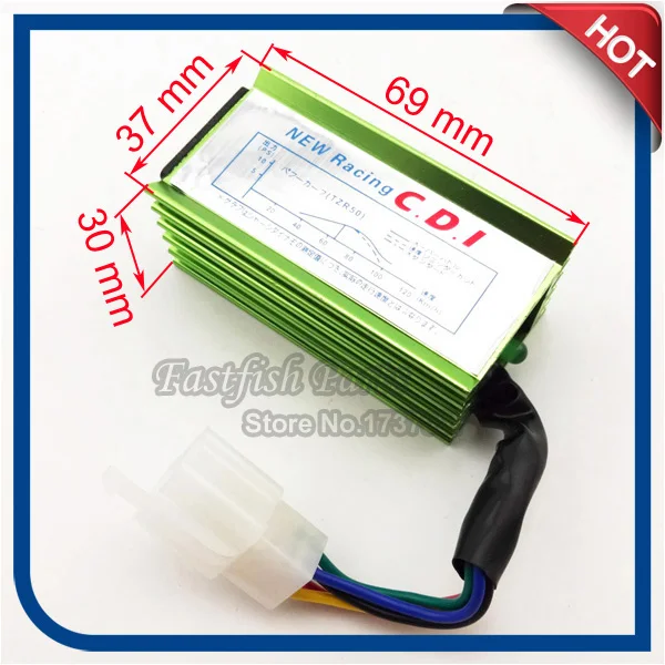 5-контактный гоночный CDI 50cc 70cc 90cc 110cc 125cc 140cc 150cc 160cc китайский питбайк Байк