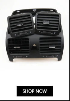 READXT черный Задний центральный воздушный A/C выход вентиляционный узел Аксессуары для VW JETTA 5 Golf 6 MK6 MK5 Rabbit 1KD819203 1KD 819 203