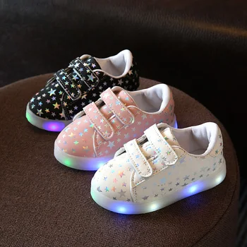 

Luminous Sneakers Tenis Led Simulation Led Slippers Infant Light Up Shoes Led Shoes for Baby Boy Calzado Infantil