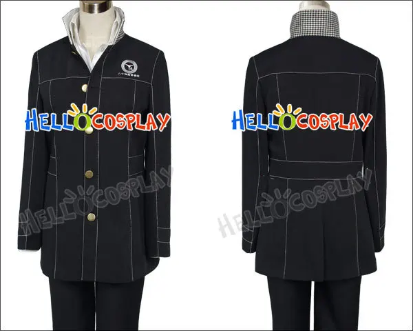 Shin Megami Tensei: Persona 4 P4 Cosplay Boy Uniform Costume H008 | Тематическая одежда и униформа