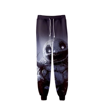 

Horror version stimulates gray theme 3D Pokemon Pikachu COOL Harajuku Sports Jogger pants high quality Casual fashion trousers