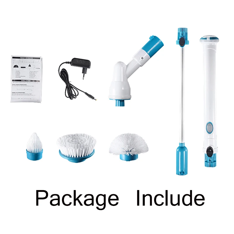 New Cleaning Brushes Electric Cleaning Brush Power Scrubber Set For