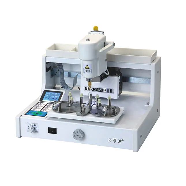 Semi Auto Lens Drill DRL-3G for Rimless lens Hole Location and Smart Position Select Semi Auto Lens Drill DRL-3G for Rimless lens Hole Location and Smart Position Select