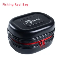 ПУ материал Рыболовная катушка сумка 17*12,5*10 см защитный чехол крышка Держатель Рыболовная Сумка
