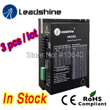 Leadshine 3 pcs per lot DM2282 Digital Stepper Drive Leadshine DM2282  2-Phase  with 80-230 VAC Input Voltage