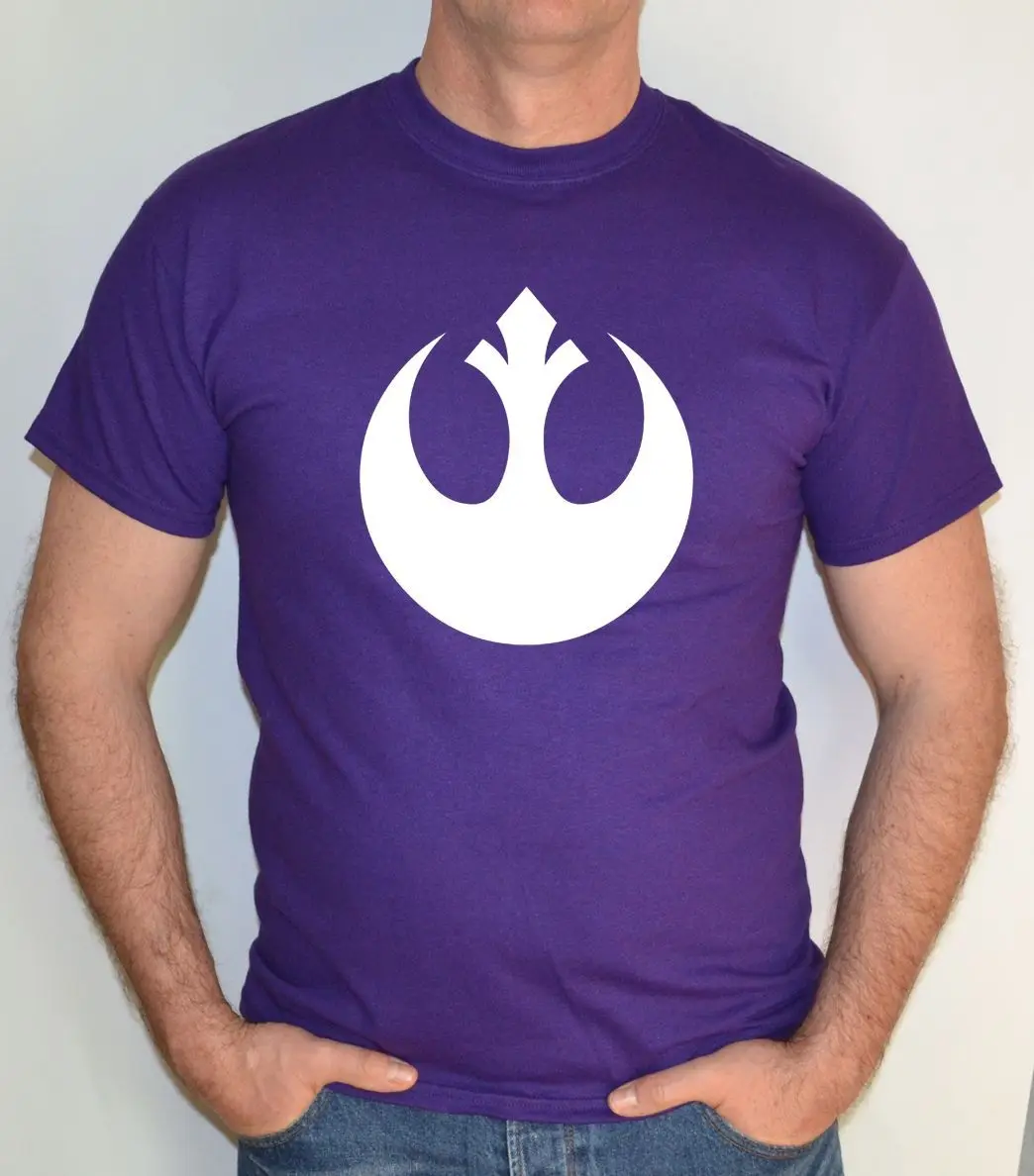 

Star Wars, rebel alliance,rogue one, T-Shirt fun T-Shirt Print Tee Men Short Sleeve Clothing free shipping