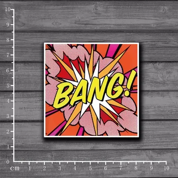 

BANG! Graffiti Scrapbooking Stationery Sticker Decor Decal For Ablum Diary Notebook Laptop Luggage Skateboard Kids Toy[Single]
