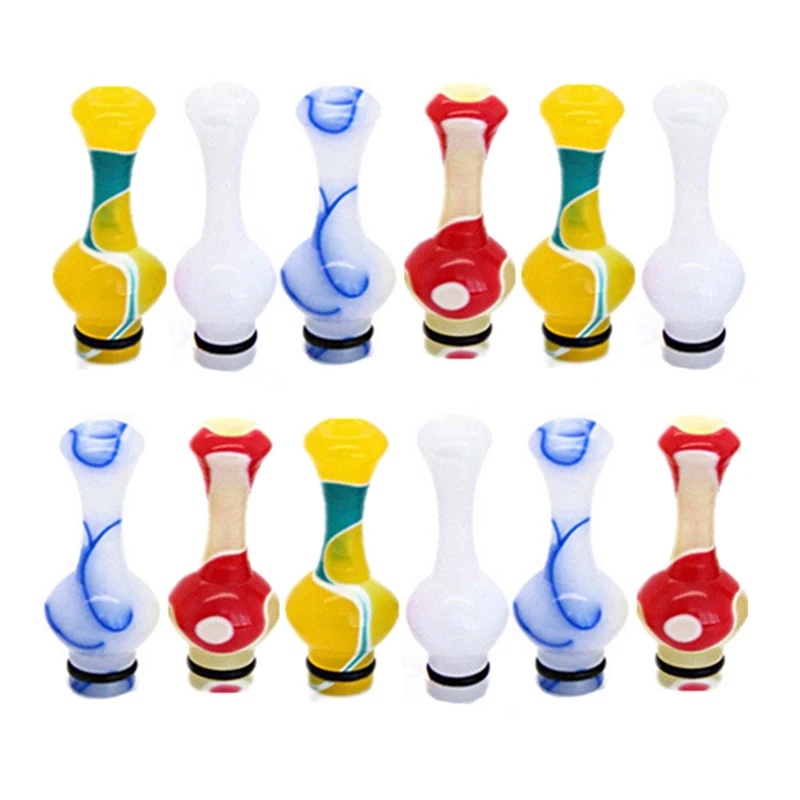 

510 Drip Tip Acrylic Material For RDA RTA Atomizer Tank E Cigarette Accessories Vape Mouthpiece