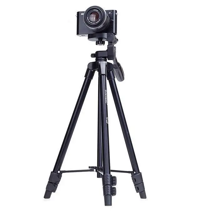 

Yunteng 520 Portable Tripod 3 Way Head bag for camera DV Binoculars Phone