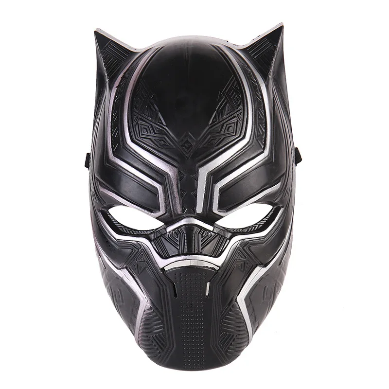 

Black Panther Masks Captain America 3 Avengers PVC Mask Infinity War Marvel Movie Cosplay Mask Halloween Cosplay Realistic Party