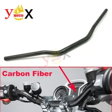 Углеродное волокно мотоцикл 1 1/" 28 мм Жир Бар Ручка для BMW F650GS F800GS F800R F800S F800ST G450X G650