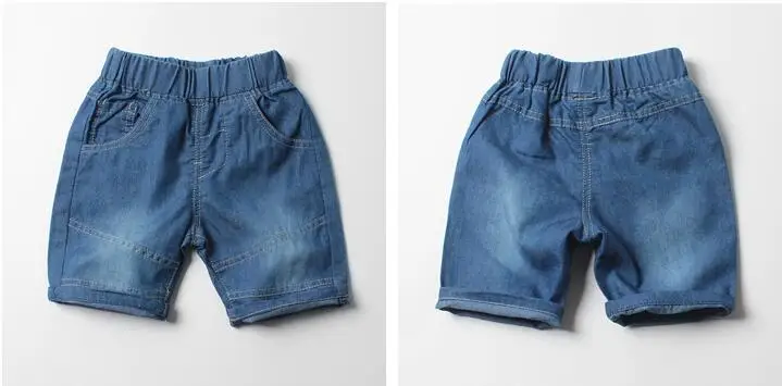 VIDMID/детские джинсовые шорты для маленьких мальчиков летние повседневные Ультратонкие шорты детские джинсовые шорты для мальчиков, одежда Одежда для мальчиков 7080 01