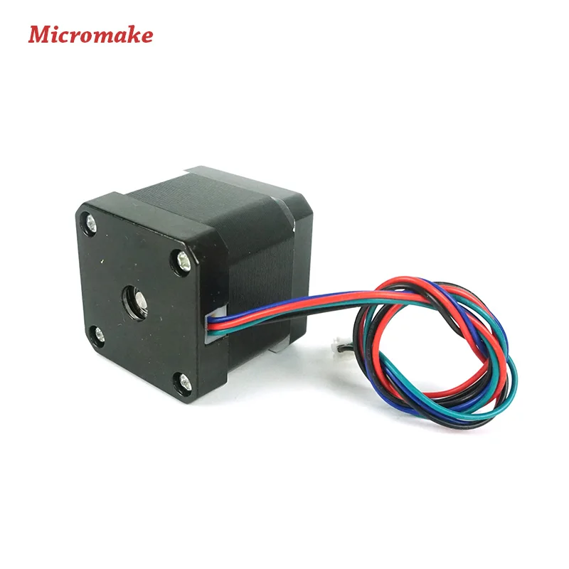 Micromake 3d принтер Запчасти 3 шт. 42 шаговые двигатели 1 48 шаговый двигатель 12 В 1.7A Для
