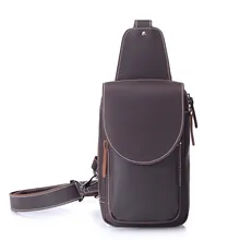 Мужские сумки через плечо, кожаные сумки через плечо, нагрудная сумка, USB с отверстием для наушников, дизайнерская упаковка