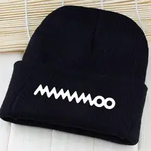 Mamamoo логотип печати зимние шапки для мужчин и женщин Кепка унисекс kpop модная шапочка