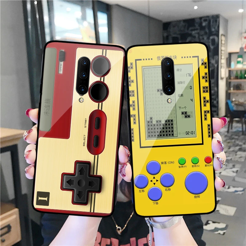 

Gameboy Tetris Phone Cases Soft TPU Can't Play Blokus Game Console Cover Silicone shell For oneplus 5 5t 6 6t 7pro phone case