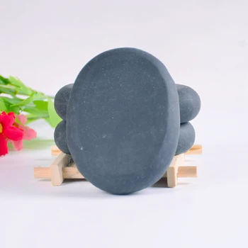 

acupuncture massage Volcanic energy stone SPA hot stone back massage 2pcs 6*8cm