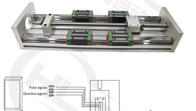 CNC HGR20 SFU1605 шариковый винт линейный слайд HGH20CA ход 300 мм сценический привод для Nema 23 34 шаговый двигатель XYZ ось линейного движения