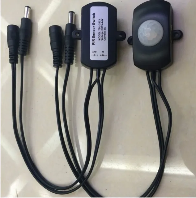 TDL 2023 DC 5 24V Aotomatic MINI Infrared PIR Motion Sensor Switch