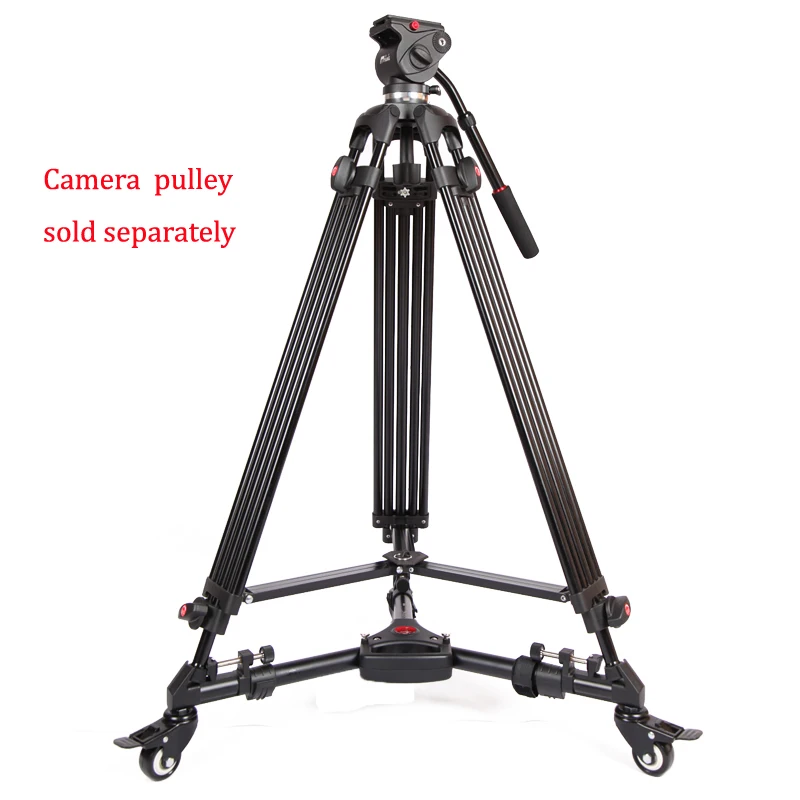  PROGO JIEYANG JY0508B JY-0508B 6KG height 185cm Professional Video Tripod/Dslr VIDEO Tripod Fluid H