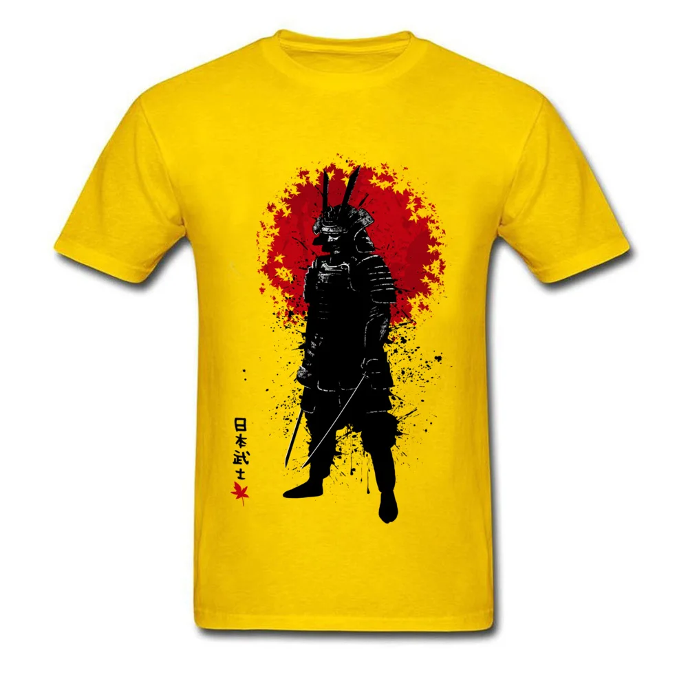  Boy Top T-shirts Samurai ink Personalized Tops Shirt Pure Cotton O-Neck Short Sleeve Hip hop Tees Thanksgiving Day Samurai ink yellow