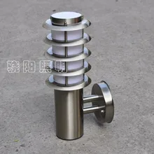 Водонепроницаемая наружная светодиодная настенная лампа из нержавеющей стали настенная лампа для сада и коридора