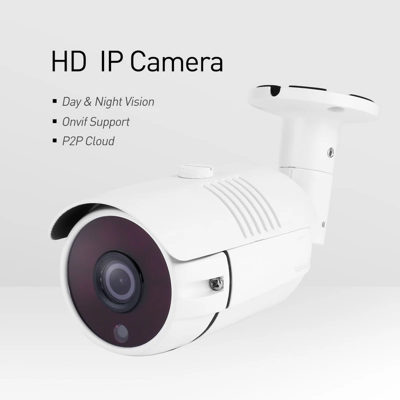 HD Водонепроницаемая 1080P наружная ip камера 2.0MP 6 Массив светодиодная