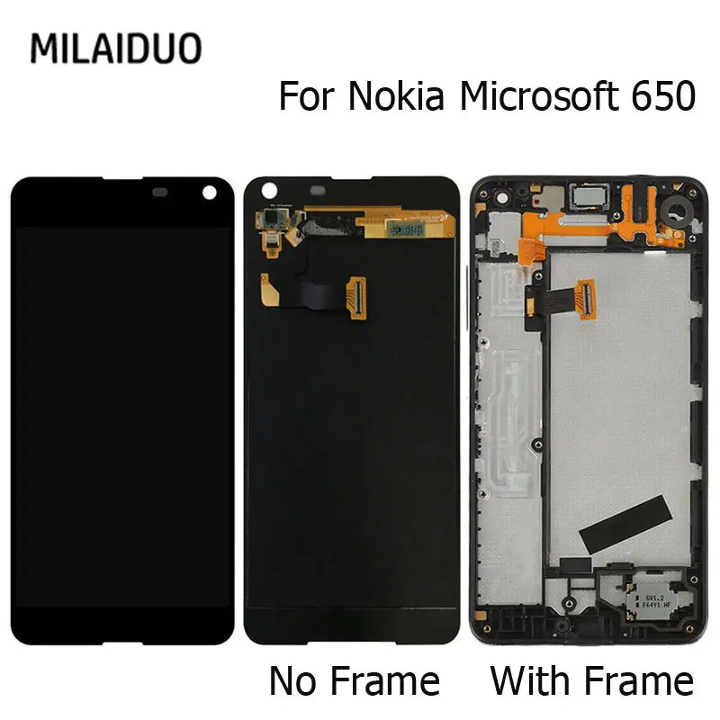 Ori для Nokia Lumia 650 ЖК дисплей сенсорный экран дигитайзер сборка и рамка RM 1152 1154 1109