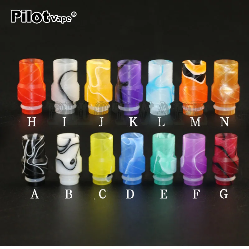 

Pilot VAPE DripTip Colorful Drip Tips Mouthpiece For Ijust s 510 RBA RDA Vaporizer Mechanical Rebuildable Dripping Atomizer