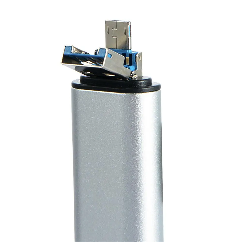 Quelima 5-в-1 Тип C OTG кард-ридер с флеш-накопитель USB с гнездовым интерфейс для ПК USB 2,0 чтения TF слот для карт памяти для устройства чтения sd-карт