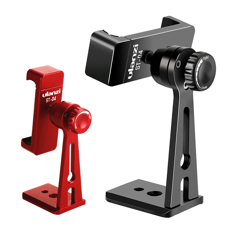 

360 degree Rotate Metal Phone Clip Multi function Bracket Tripod Clamp Mount Smartphone Holder Tripod For iPhone Android Mobile