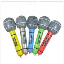 20 шт. надувная палка 30 см Надувные микрофоны палка бар моделирование Cara OK игрушечный микрофон детские игрушки