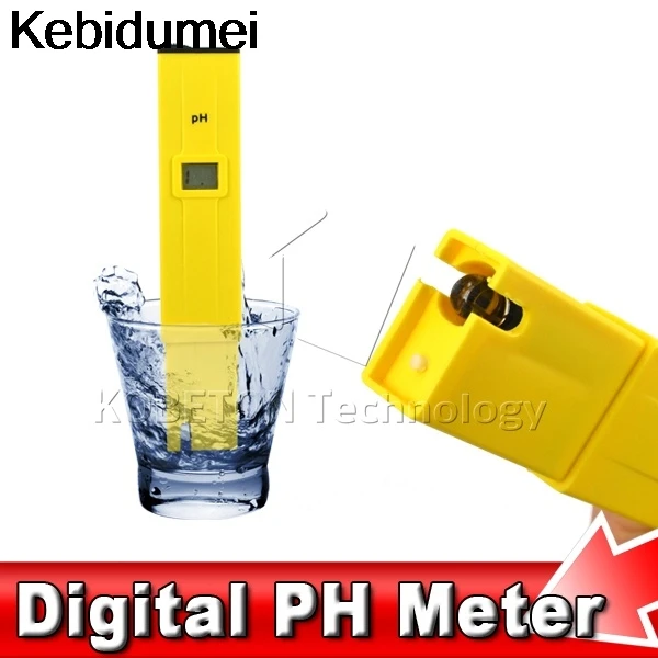 

Pocket Pen Water PH Meter Digital Tester PH-009 IA 0.0-14.0pH with LCD Display for Aquarium Pool Water Laboratory Protable