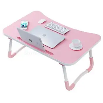

Laptop Desk Bed With Desk Small Table Lazy Student Dormitory Simple Folding Table Study Table